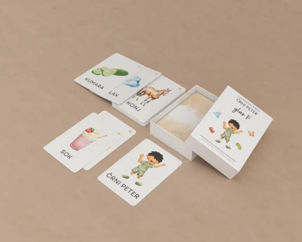 Logopedske karte Črni Peter glas K