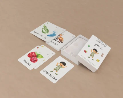 Logopedske karte Črni Peter glas L