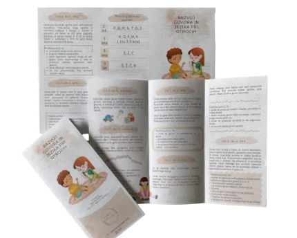 Zgibanka o govorno-jezikovnem razvoju otrok